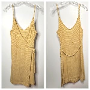 NWT Spaghetti strap wrap dress M